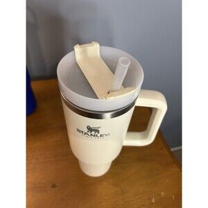 Stanley Adventure Quencher Cream40 Oz Travel Tumbler Mug New No Box